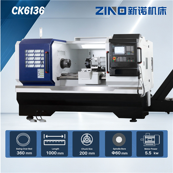 CK6136 /Flat Bed CNC Lathe